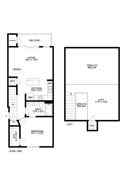 a floor plan of a house